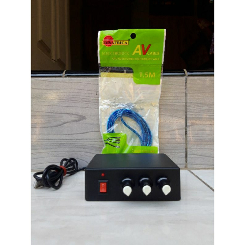 POWER AMPLI MINI STEREO 5 VOLT FREE KABEL AUX 1,5 METER POWER AMPLI RUMAHAN HOME AUDIO