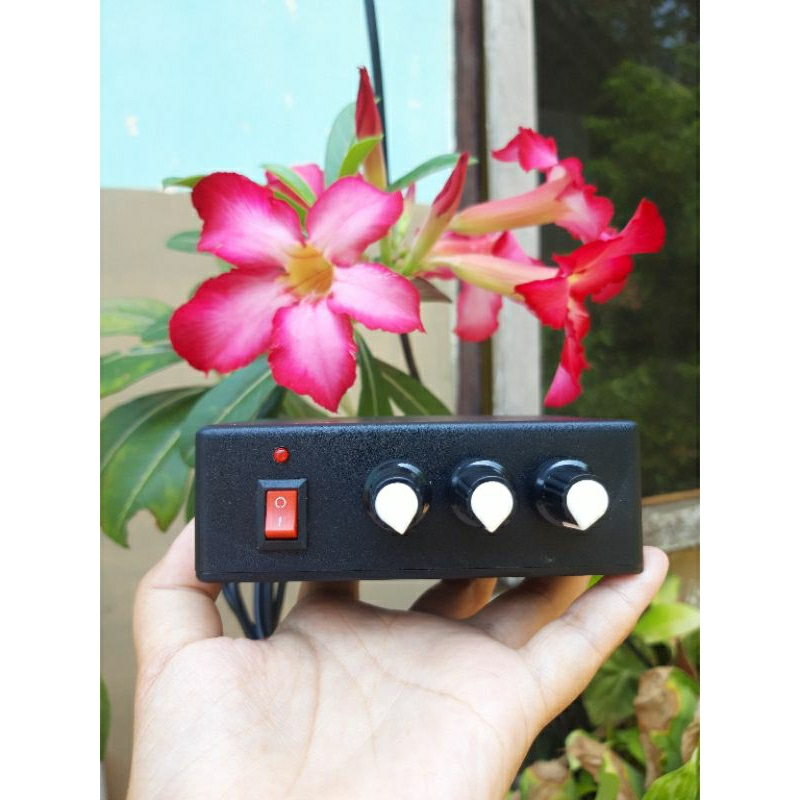 POWER AMPLIFIER MINI STEREO 5 VOLT BASS TRIBEL VOLUME POWER AMPLI MINI DALAM RUANGAN