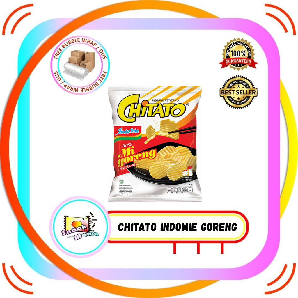 

Chitato Potato Chips Indomie Mie Mi Goreng 68 gr