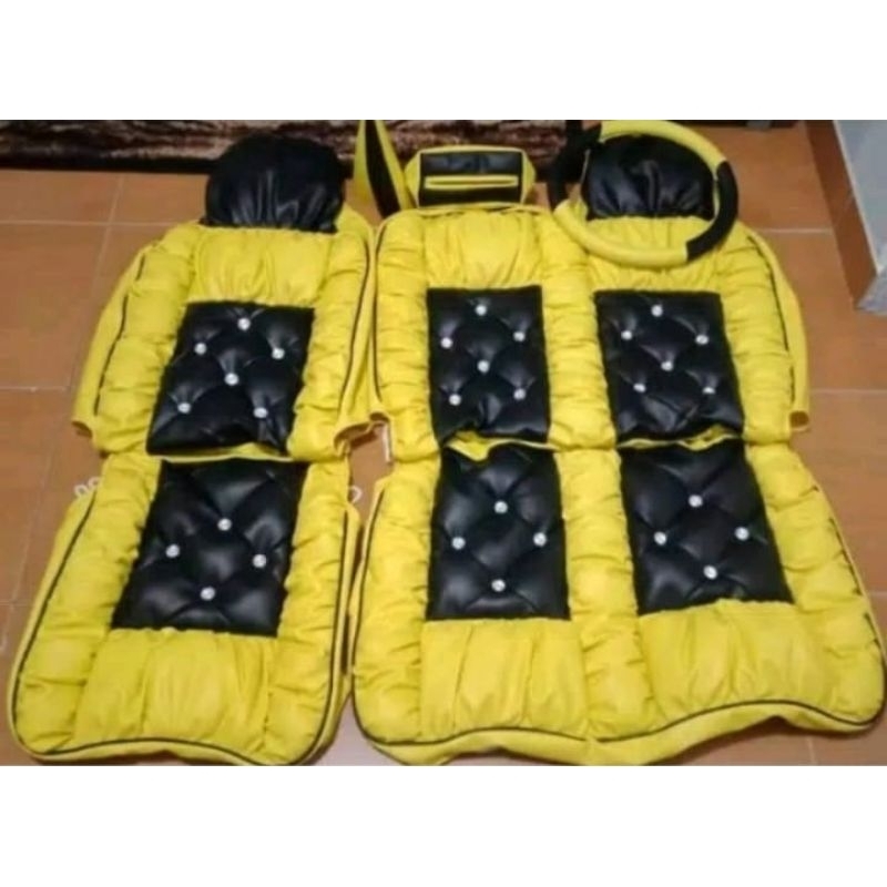 sarung jok truck canter,hino,fuso,umplung,ragasa,isuzu,dyna dan lainnya motif sopa kancing