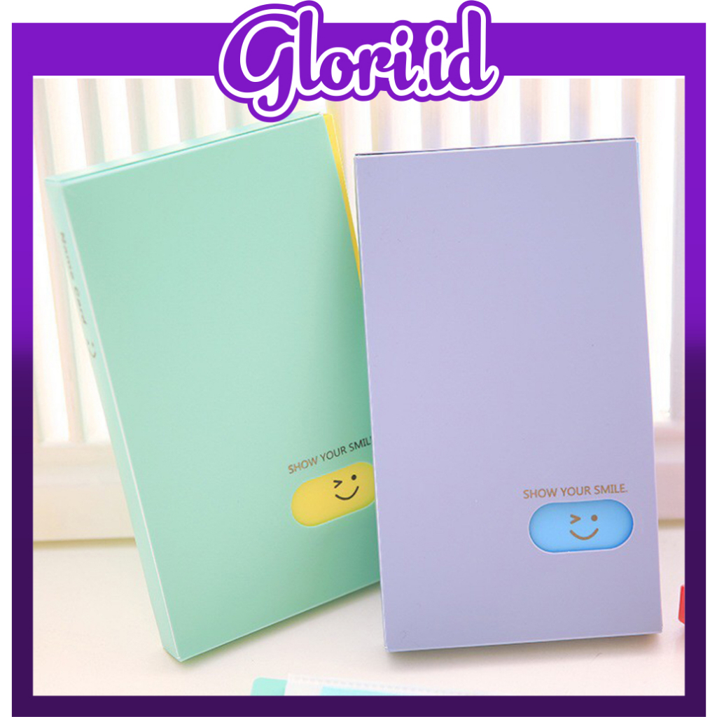 

GLORI.ID Photo lomo card 84Slot album tempat photocard polaroid foto lomo organizer | slip in S095
