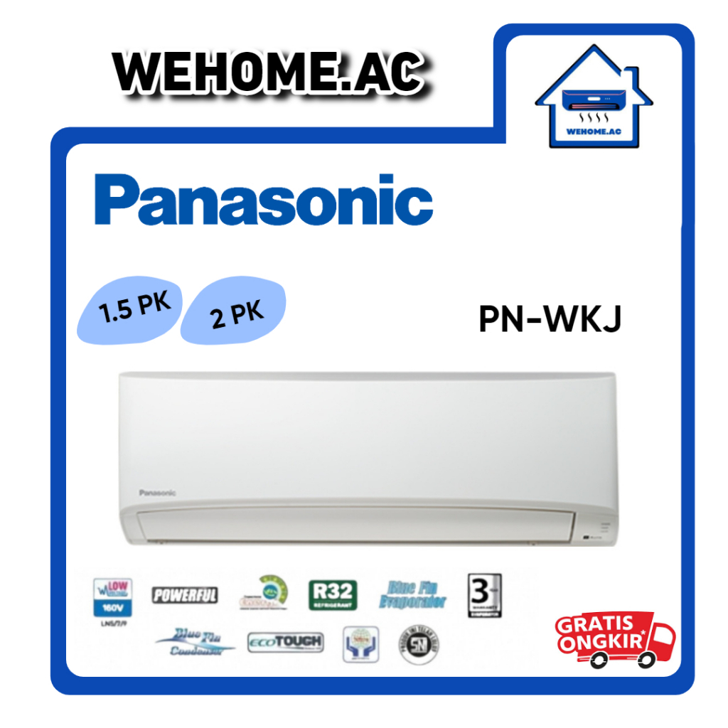 AC Panasonic PN-WKJ 1.5 - 2 PK AC Standard Panasonic PN Series With ION
