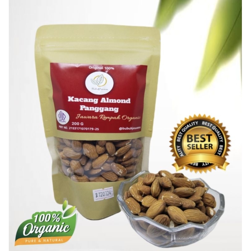 

Kacang Almond Panggang Original Organic