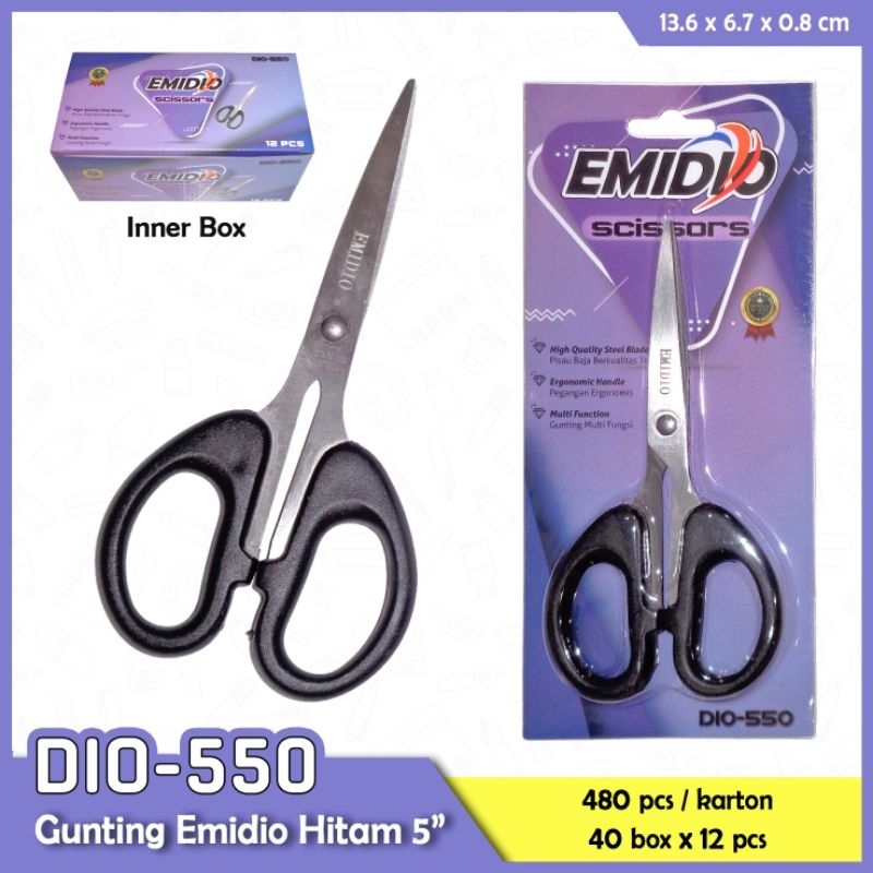 

gunting hitam emidio DIO - 550 5