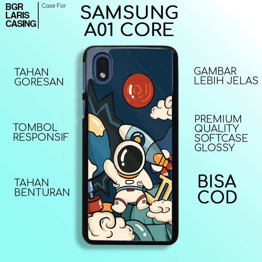 Casing Samsung A01 Core Terbaru Case Samsung A01 Core Astro Hardcase Softcase Glossy Kesing Termurah