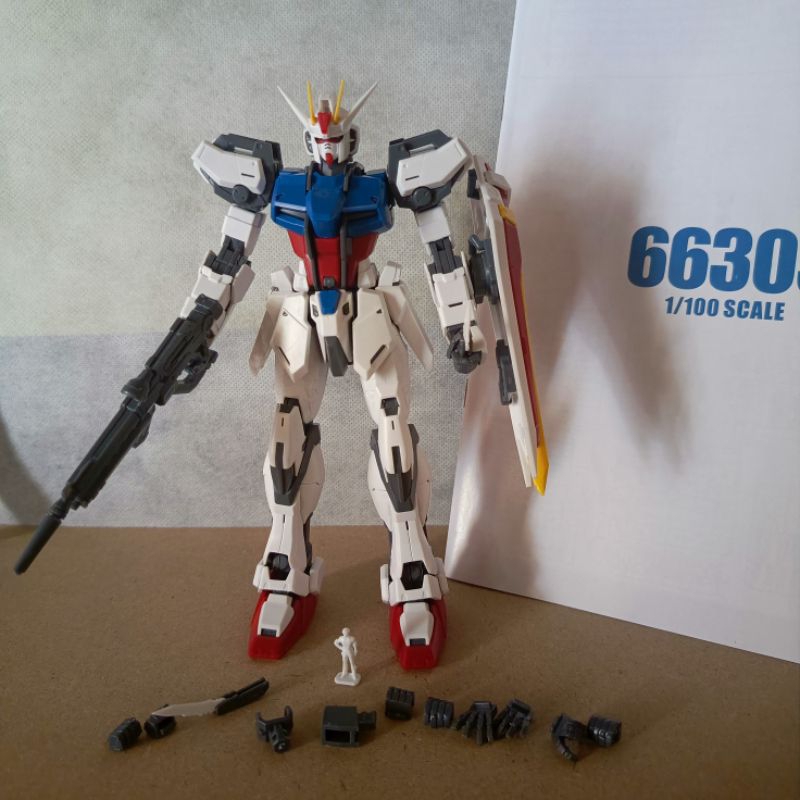 MG 1/100 MASTER GRADE AILE PERFECT STRIKE GUNDAM NOT BANDAI MOT HG RG PG