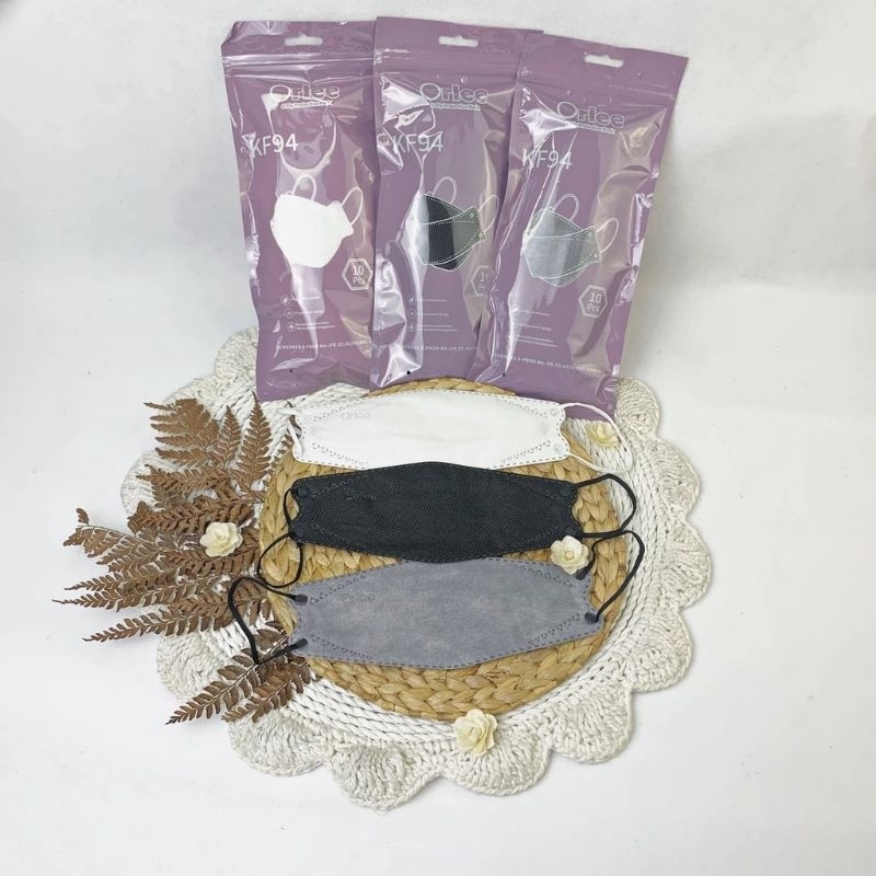 Masker Orlee KF94 4ply Earloop Isi 10 Embos Original kemenkes