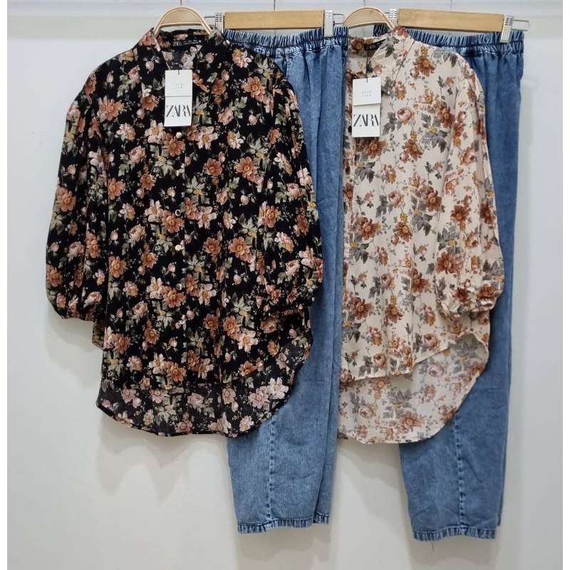 Set Jeans Diana//One set Zara//Setelan Jeans//one set jeans//One set wanita//Setelan wanita//Set cel