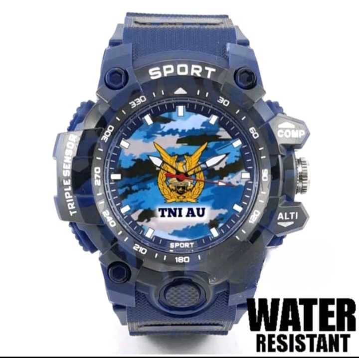 JAM TANGAN ARMY TNI AU BIRU