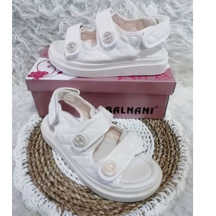 sandal wedges balnani fashion import