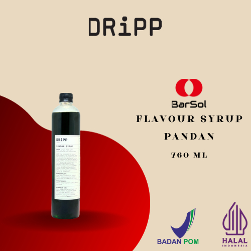 

Dripp Syrup Pandan 760 Ml - Barsol Indonesia