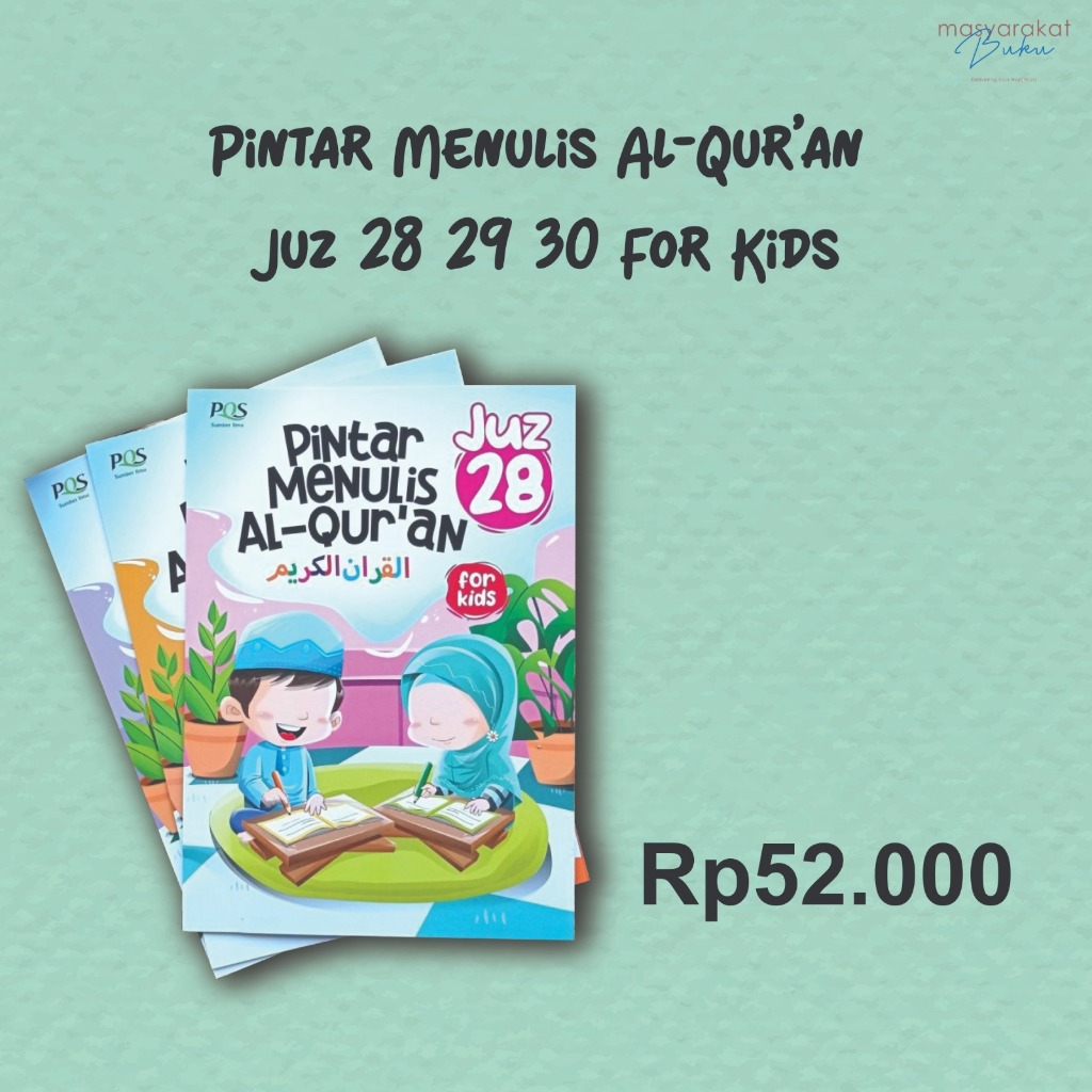 Buku Anak Pintar Menulis Al-qur'an
