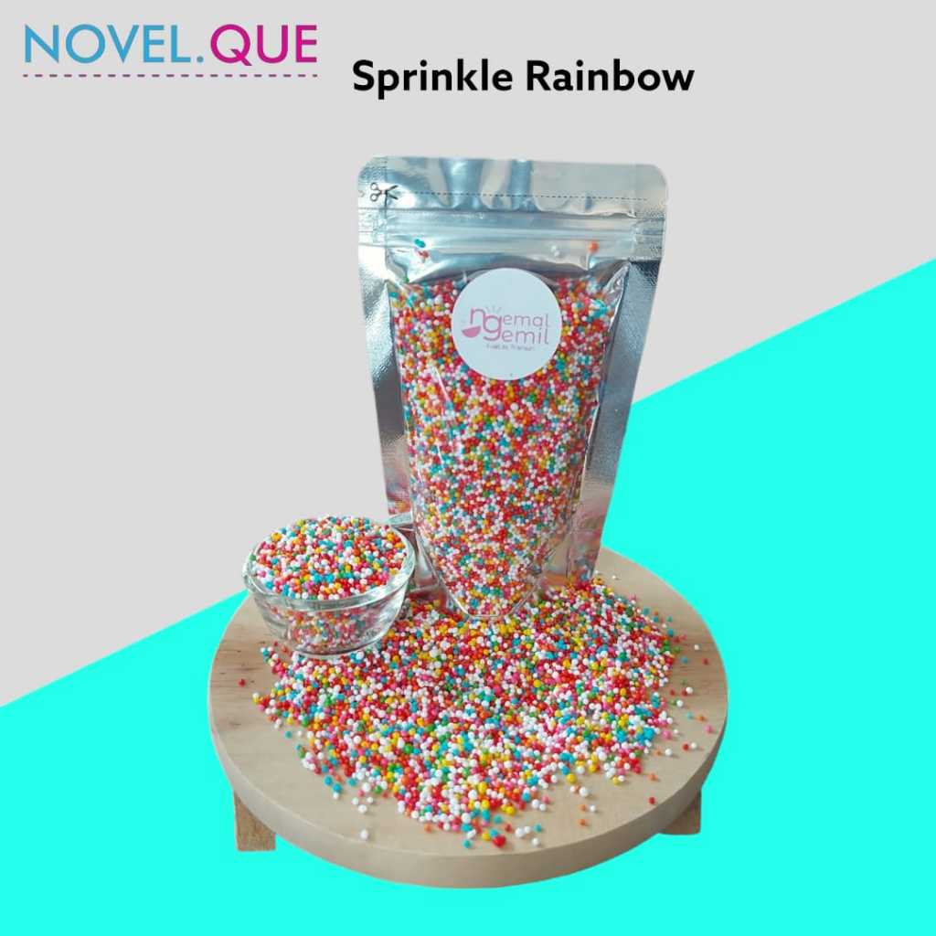 

Sprinkle Sugar Rainbow Hiasan Kue Bolu Donut Kualitas Premium