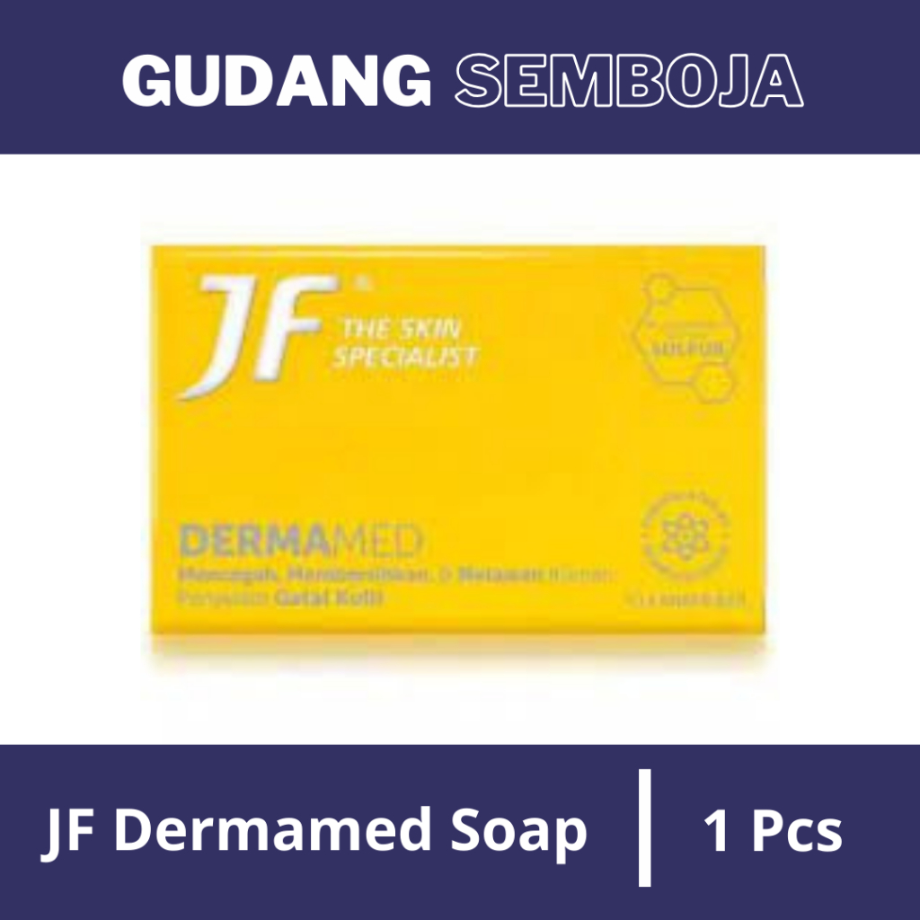 Sabun JF Sulfur Dermamed 90 Gr / Sabun untuk Kulit Gatal