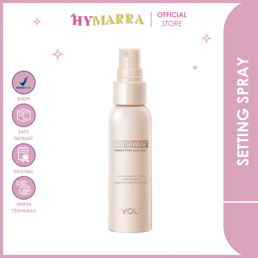 Y.O.U NoutriWear+ Makeup Stay Lock Mist | Setting Spray