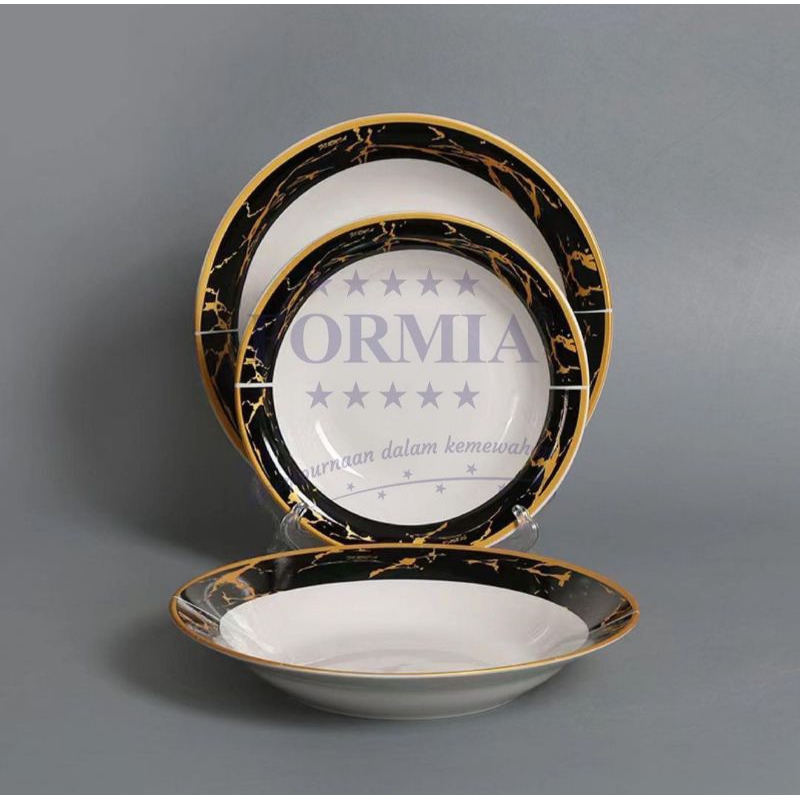 Piring dan Mangkok Marmer Formia