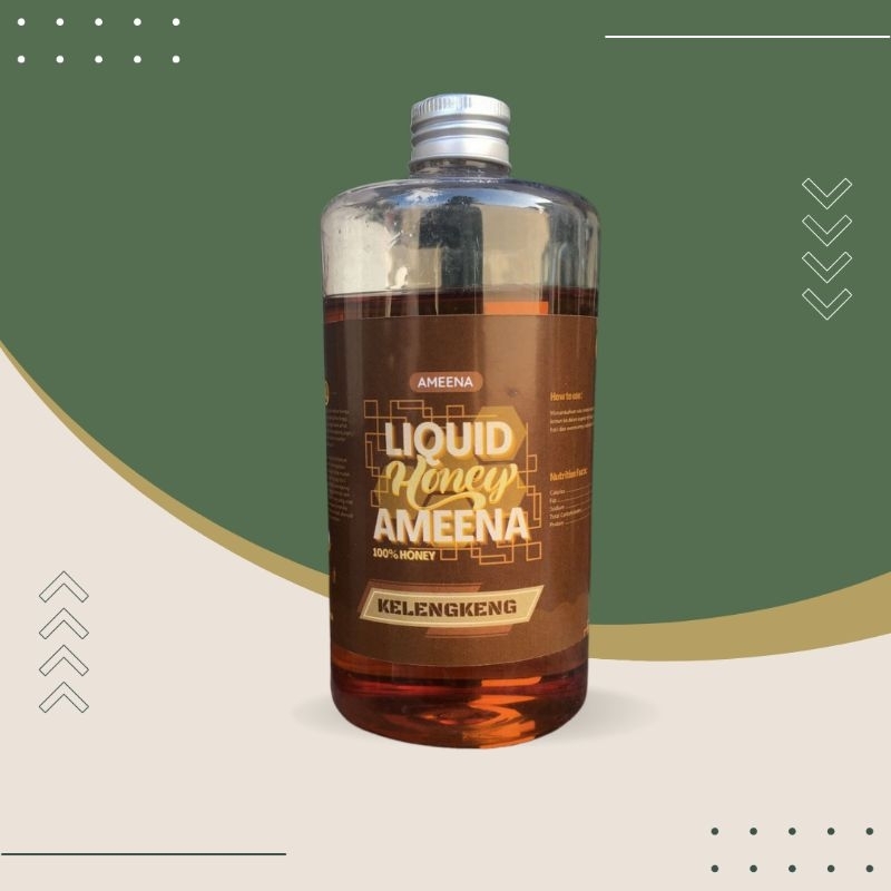 

Madu Kelengkeng Natural Honey 500ml (600gr) - Ameena Premium Quality