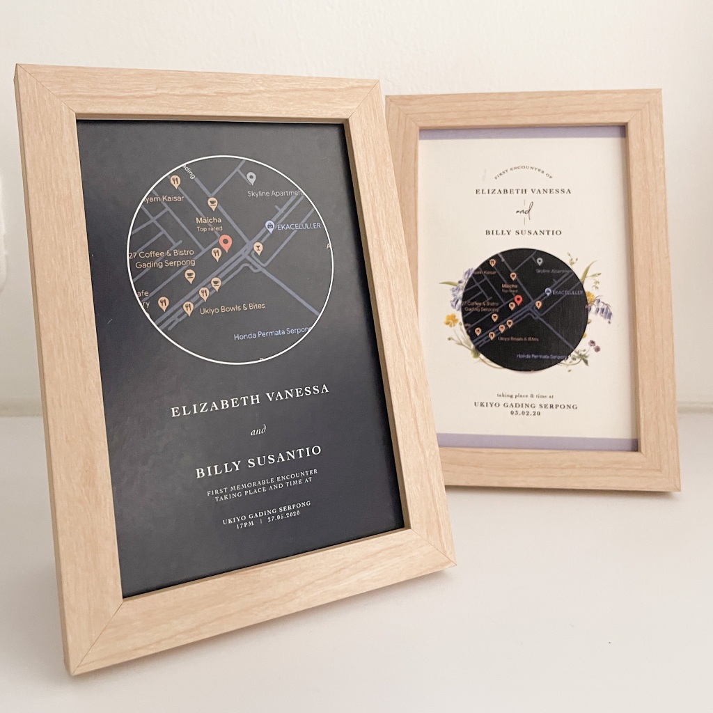 

Gift Inside - Location Frame - Kado Ulang Tahun Cewek Hadiah Hampers Ulang Tahun Anniversary Wisuda Pacar Nikahan