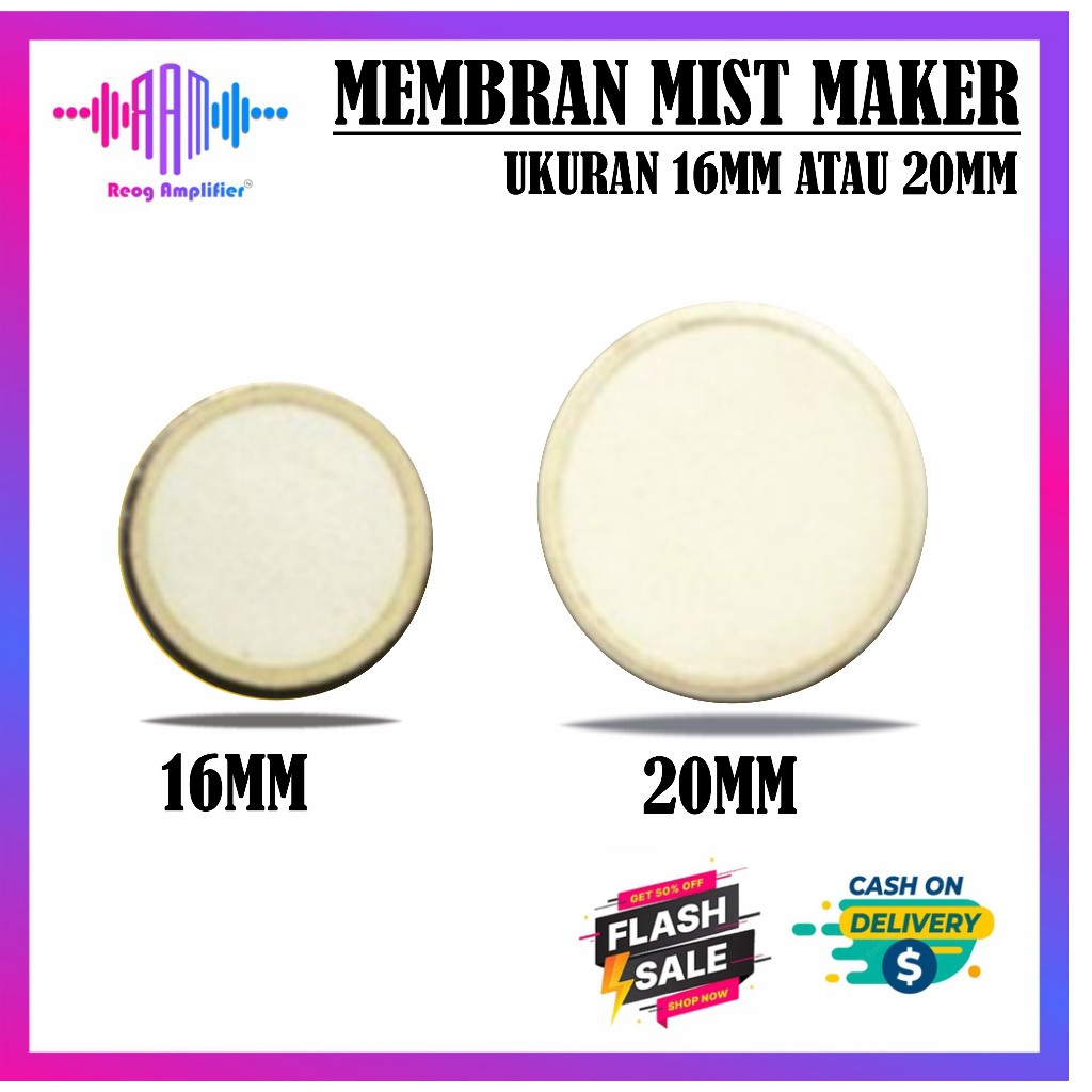 Membran Mist Maker 20MM atau 16MM