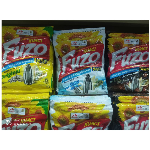 

Fuzo Kuaci 12 gram ( 1 Renceng isi 10 )