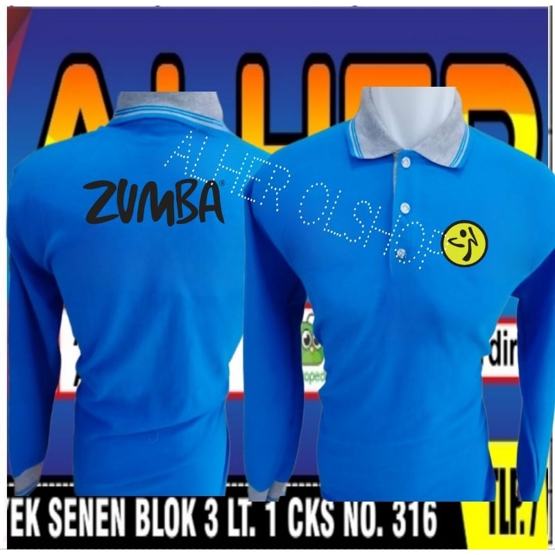 kaos zumba polo shirt zumba poloshirt zumba kaos kerah zumba polo katun zumba kaos polo senam zumba 