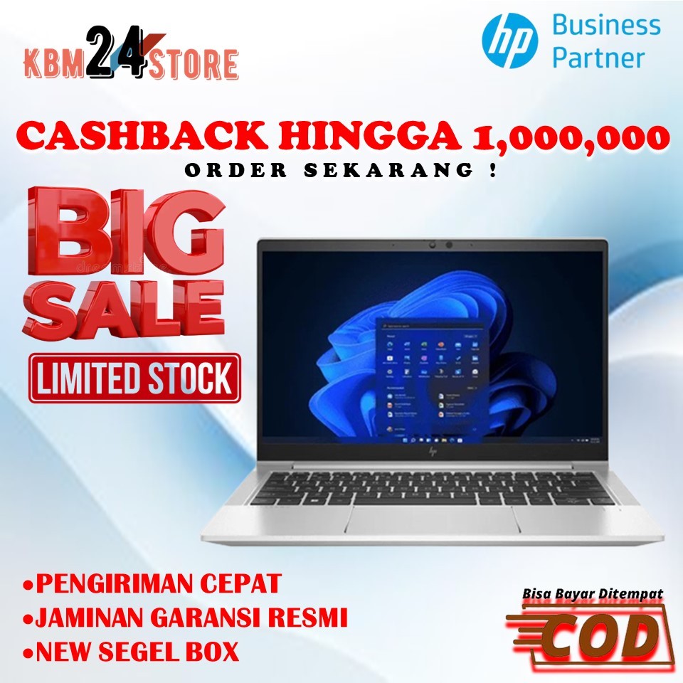 HP EliteBook 630 G10 i5-1335U 16GB 512GB SSD 13.3" W11 PRO