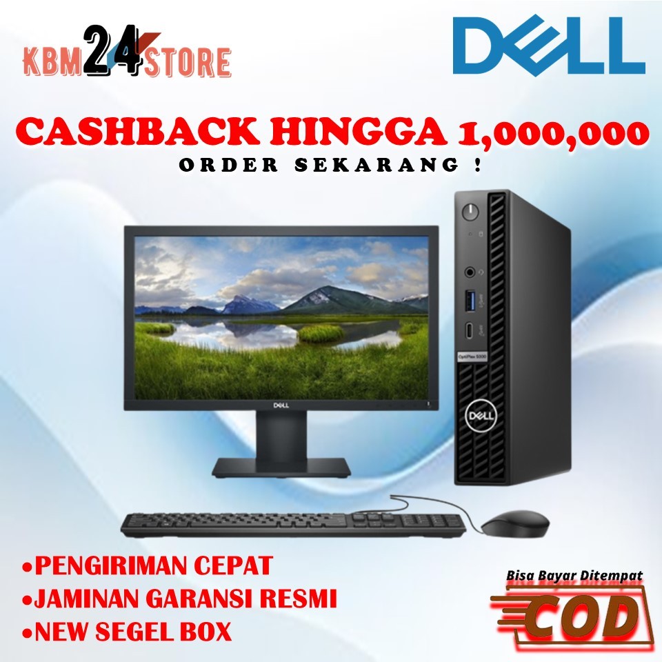 DELL Optiplex 3000SFF i3-12100 4GB 1TB W11 + MONITOR