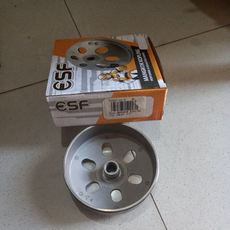 BEAT FI mangkok ganda/rumah mangkok kampas ganda BEAT FI merk esf