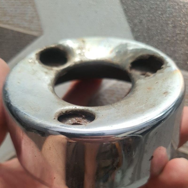 CAP SILLINCER TUTUP BELAKANG KNALPOT RX KING NEW 2007-2009 PEREDAM