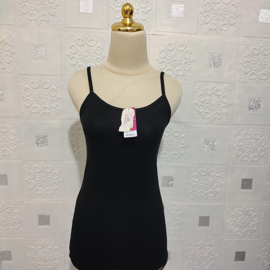 Discount Tank Top Tali Kecil Tangtop Wanita Sexy Bahan Kaos Free Ongkir