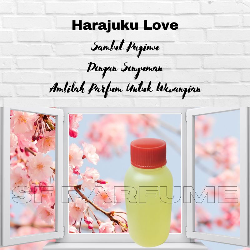Bibit Parfum Harajuku Love Minyak Wangi Non Alkohol