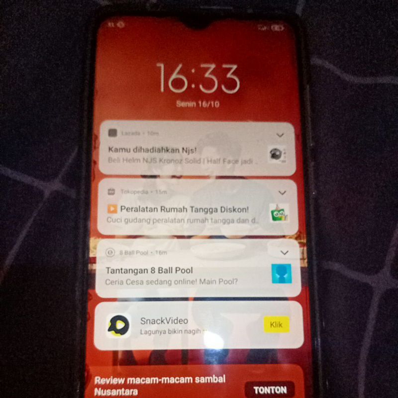 Xiaomi redmi 8 pro bekas