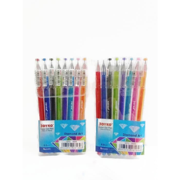 

(davis) Gel Pen GPC-309S Diamond Art Joyko (8warna)