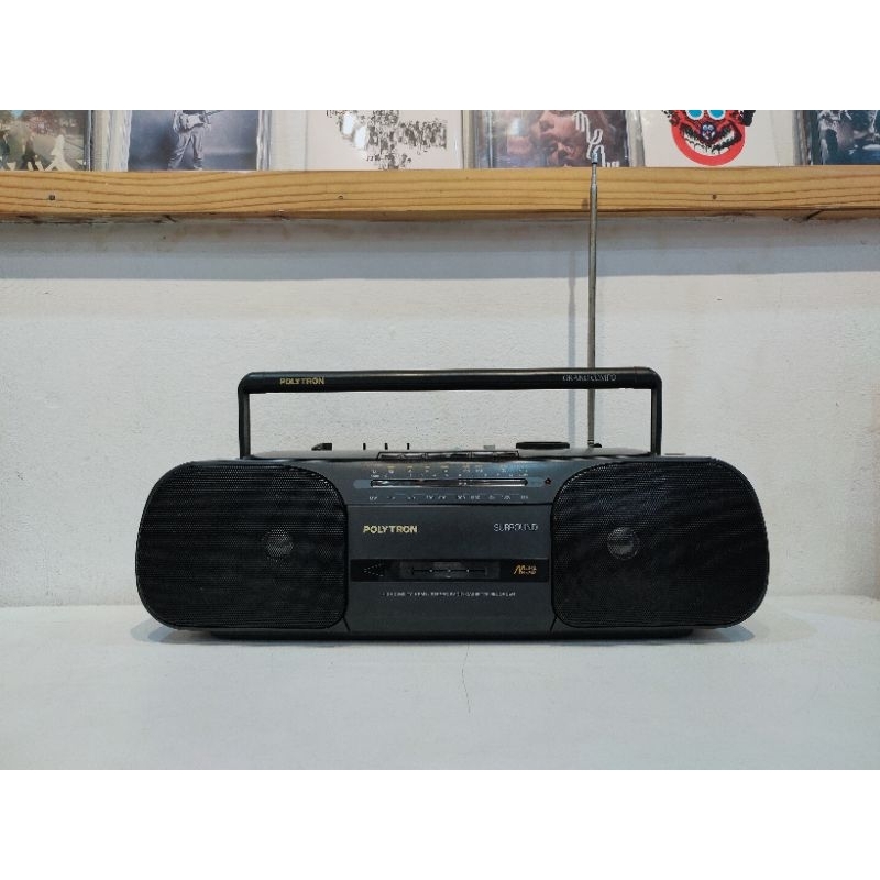 POLYTRON PSC 312A/ Mini Boombox Kaset Radio Tape Grand Compo