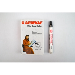 

[D] Spidol Whiteboard Snowman (12pcs) HITAM