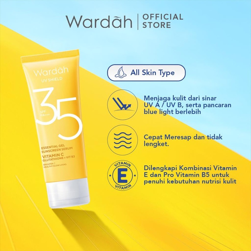 SUNSCREEN GEL WARDAH SPF 35||SPF 50