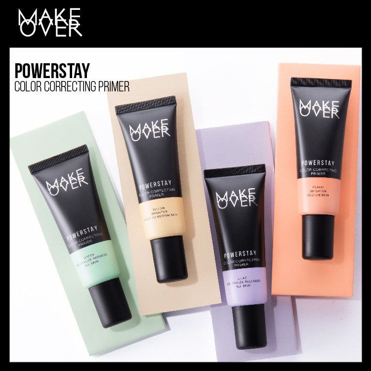 MAKE OVER Powerstay Color Correcting Makeup 25ml | Base Makeup | MakeOver Makeup Primer