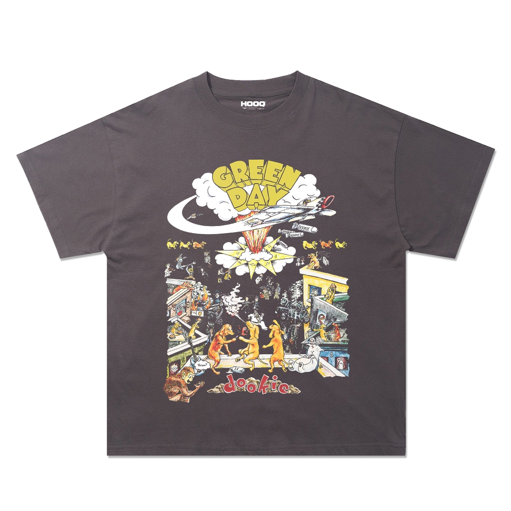 Kaos Band Green Day Dookie Oversize Vintage