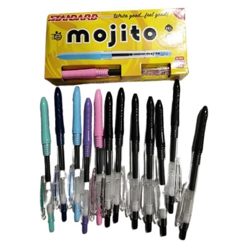 

Pulpen Standard MOJITO 0.5 Retractable Pen Mojito Pena Standard (1 Pcs)