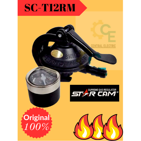 Regulator Starcam Meter SC-T12RM - Regulator Kompor Gas Original