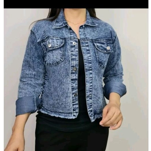JAKET CROP WANITA / JAKET CROP RAWIS / JAKET CROP TOP