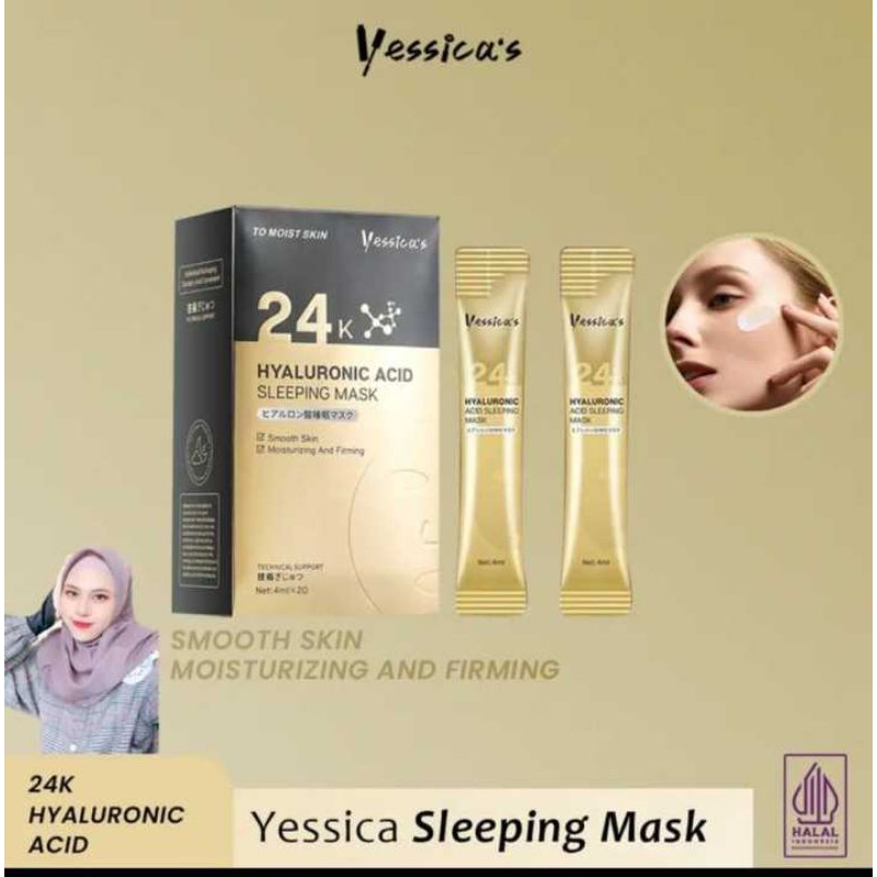 yessica yESSICA'S LIFTHENG moisturizing yeast eggshell mask cream - masker glowing masker pencerah k