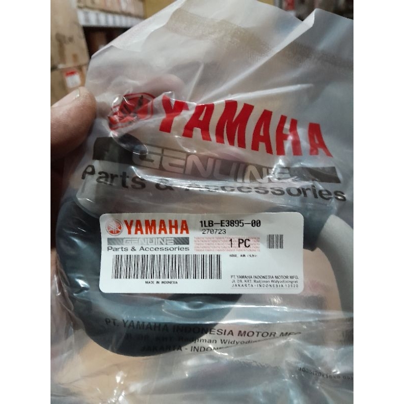 SELANG ISC / HOSE AIR YAMAHA XEON RC, GT 125 KODE PART 1LB-E3895-00 ORIGINAL