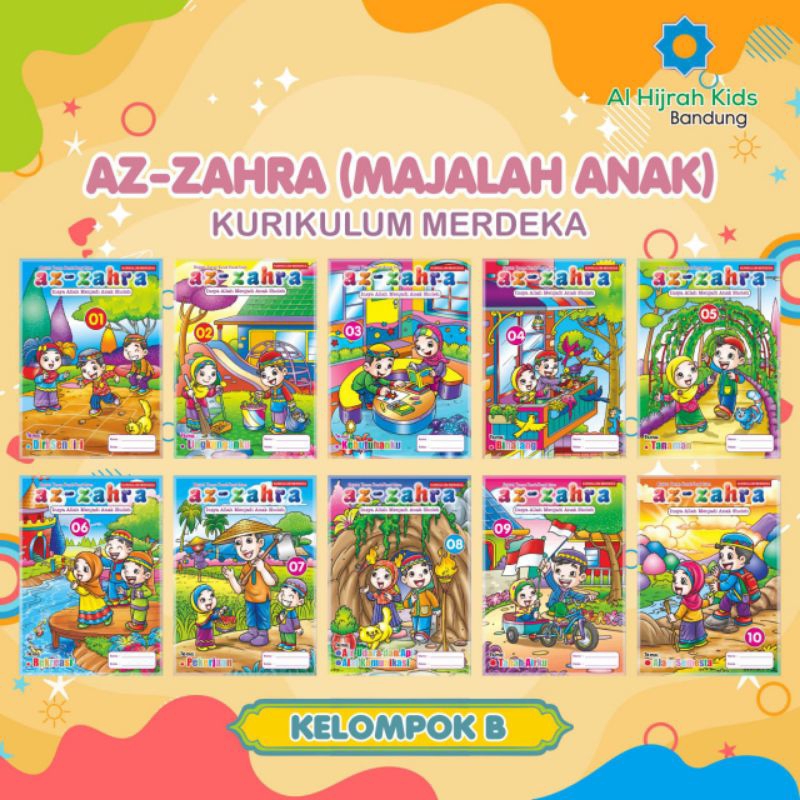 Az-Zahra Majalah Anak Tk/Paud/Ra/TKQ