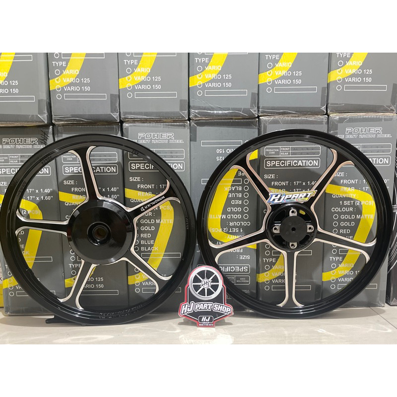 VELG MANDALIKA VARIO150 RING17 VELG VARIO125/150/160 ring17 MANDALIKA Velg POWER Mandalika VARIO110 