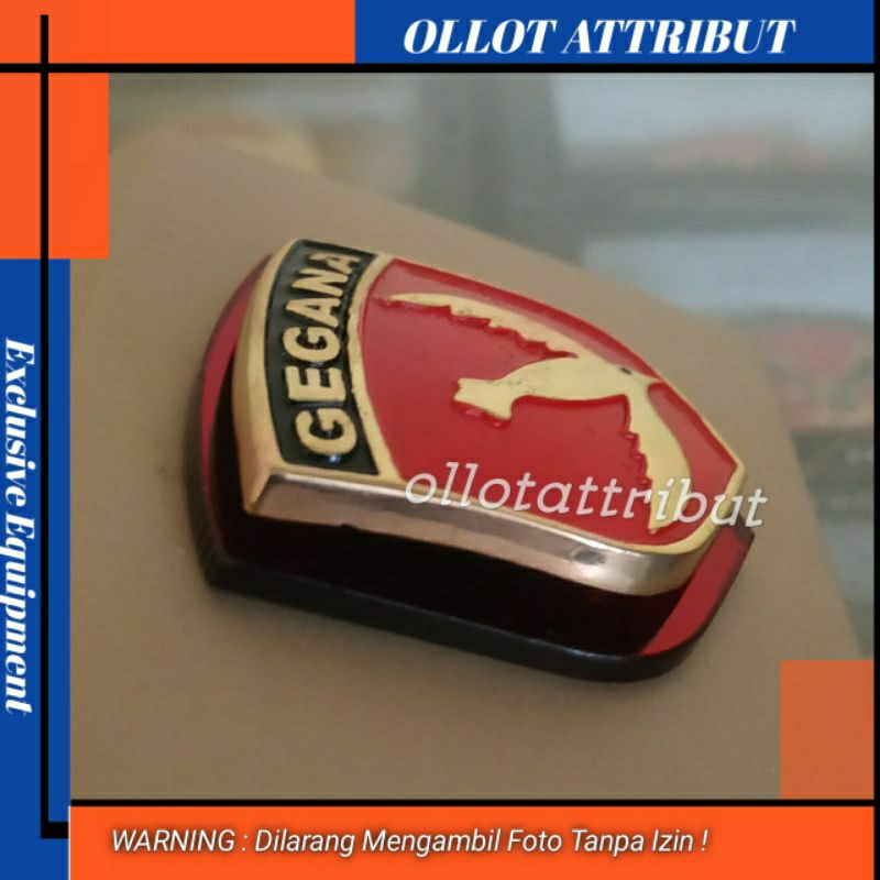 BREVET GEGANA BRIMOB POLRI | PIN GEGANA BRIMOB POLRI ( SETIA TABAH WASPADA )