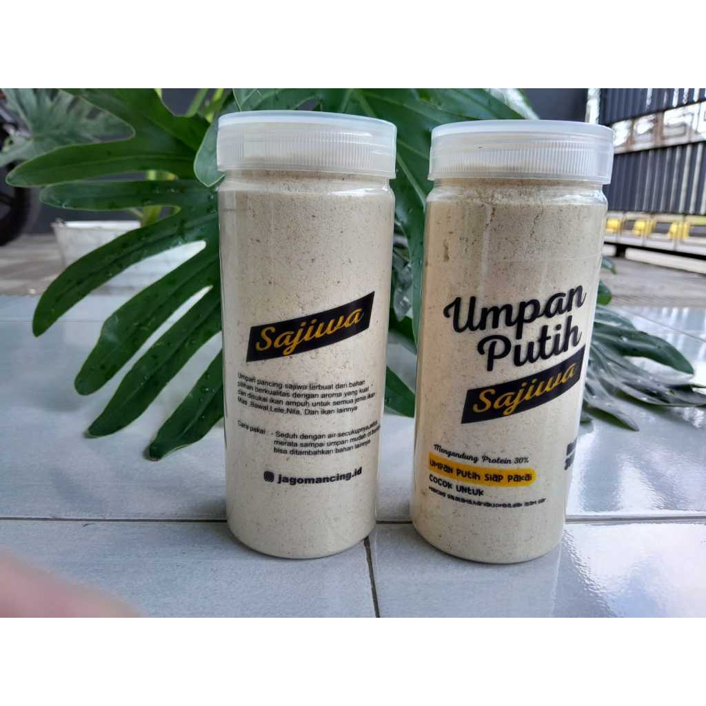 ( UMPAN PUTIH SAJIWA NO 1 ) Umpan Ikan Mas Super Babon Siap Pakai AMPUH TERBUKTI UNGGUL SIAP PAKAI