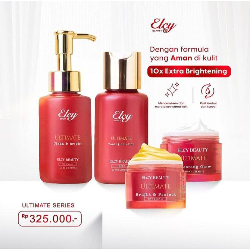 [KODE DRJ] ELCY BEAUTY Kemasan terbaru 1000% [Elcy Beauty BPOM original]