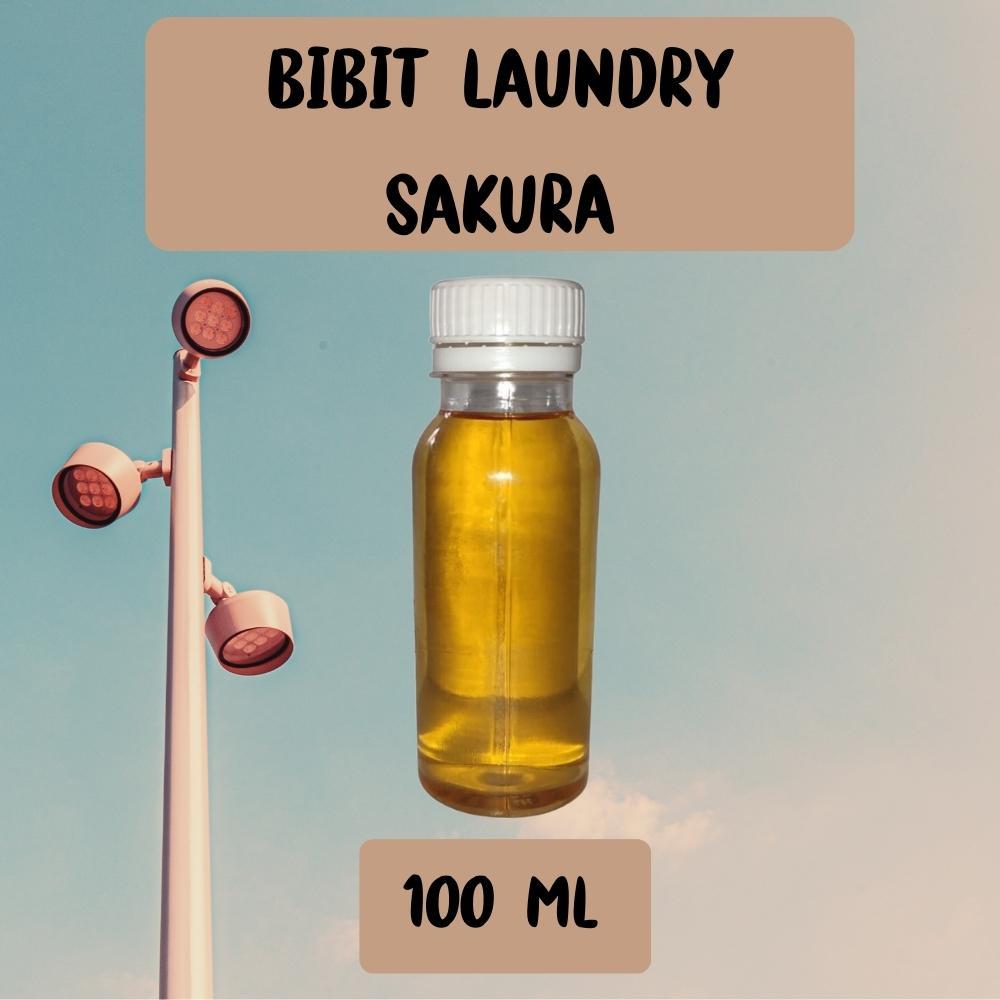 Parfum Bibit Laundry Sakura Murni 100 ml Tanpa Campuran Alkohol