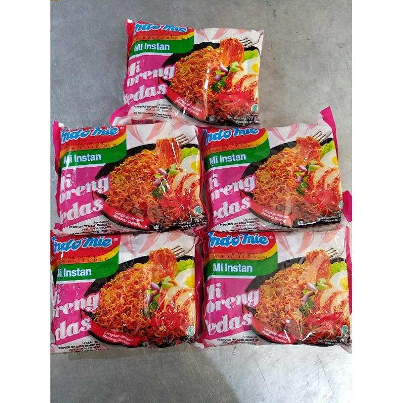 

INDOMIE GORENG PEDAS ISI 5